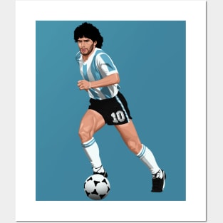 Diego Maradona Argentina Posters and Art